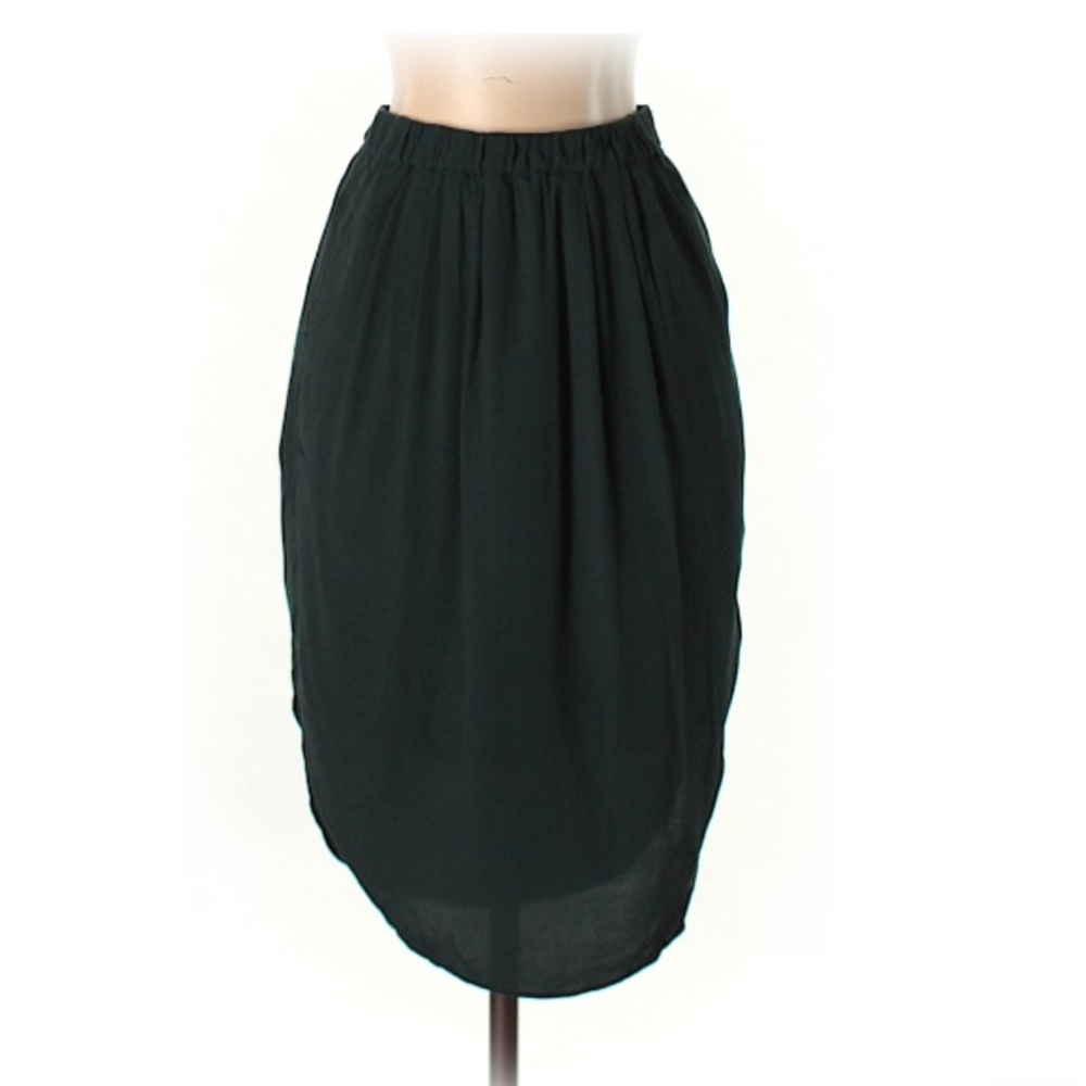 Dark green Madewell Skirt